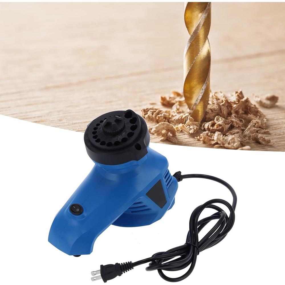 ranvo Drill Bit Grinder, Drill Bit Sharpener Efficient Multifunctional for Electronic Industry for Construction