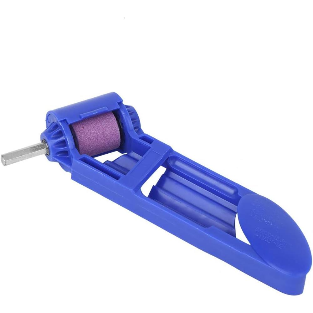 Vipxyc Drill Bit Sharpener, Light Weight Portable Drill Bit Sharpening Tool, with Wear Resisting Corundum Grinding Wheel and Wrench Sa