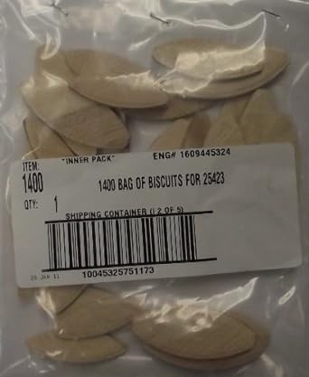Generic Bosch 1400 Plate Joiner Biscuits Size 20, 10, 0, 4 Packs of 24 in Each
