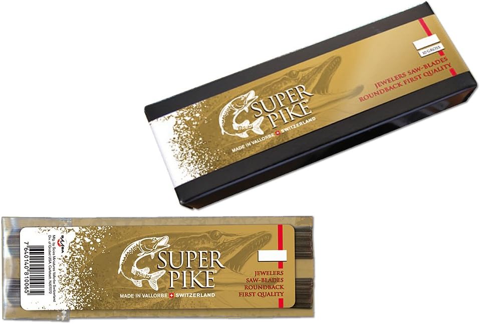 Paaz Jewelry Supply Super Pike Saw Blades Size 6/0 pkg of 144