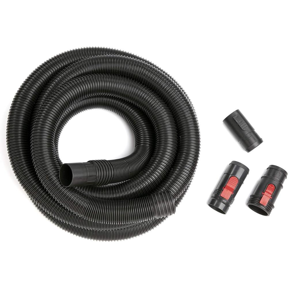 Emerson Tool Company CRAFTSMAN CMXZVBE38759 2-1/2 in. x 20 ft. POS-I-LOCK Wet/Dry Vacuum Hose Kit for Shop Vacuums