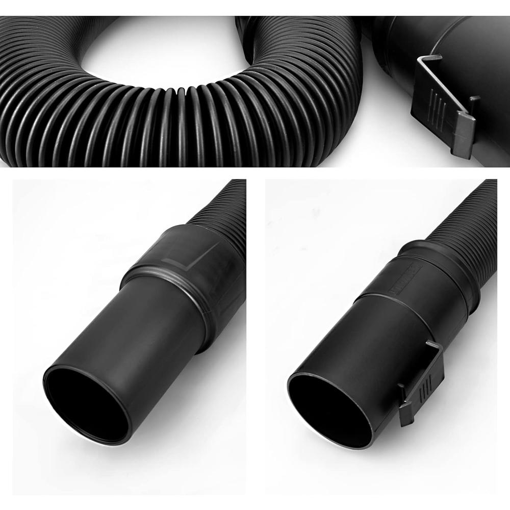 DEWALT DXVA19-2600 Vacuum Extended Super Flex Hose Fits for 1-7/8" Hose, Compatible with DXV04T , Black