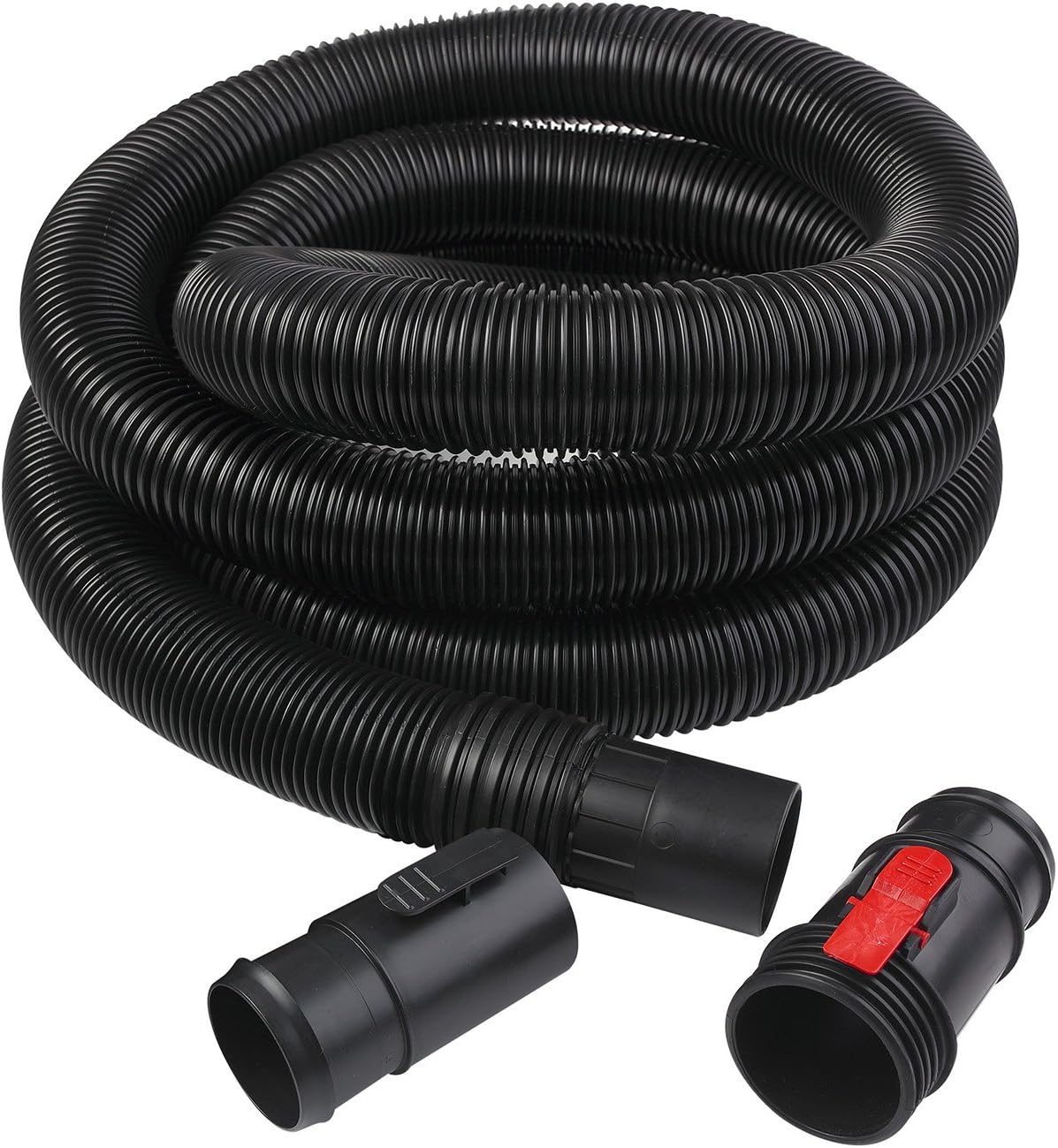 Emerson Tool Company WORKSHOP Wet/Dry Vacs Vacuum Accessories WS25021A 13-Foot Wet/Dry Vacuum Hose, Extra Long 2-1/2-Inch x 13-Feet Locking Wet/Dry