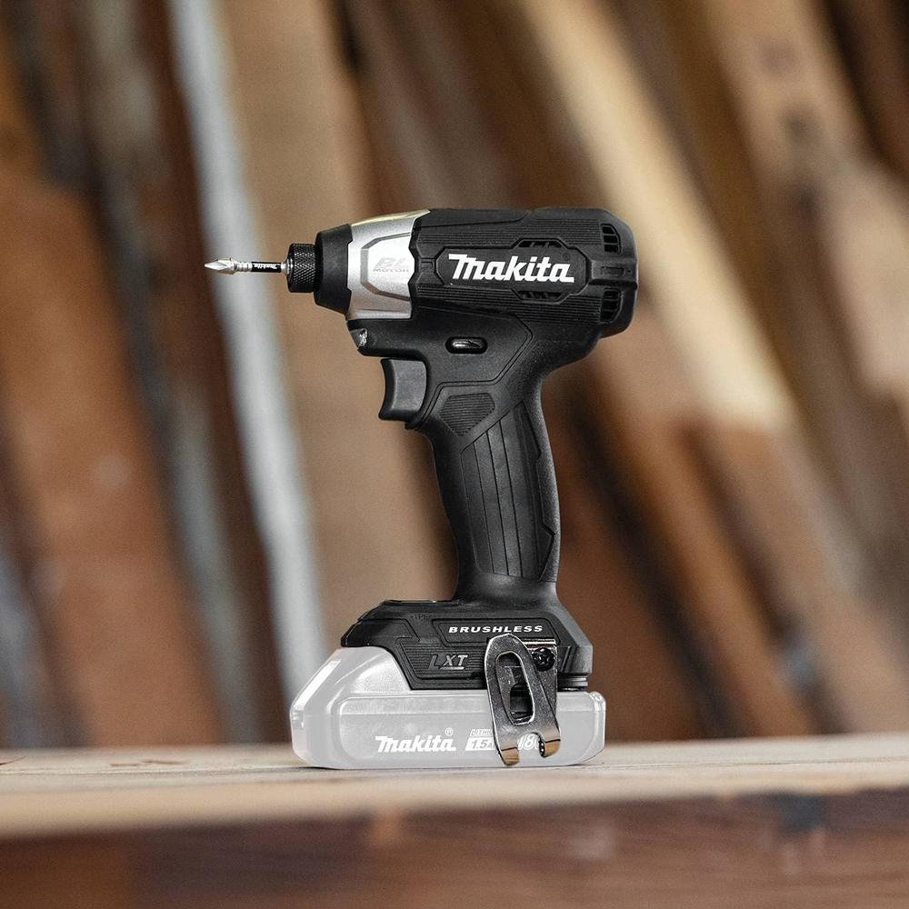 Makita XDT18ZB 18V LXT Lithium-Ion Sub-Compact Brushless Cordless Impact Driver, Tool Only, Black