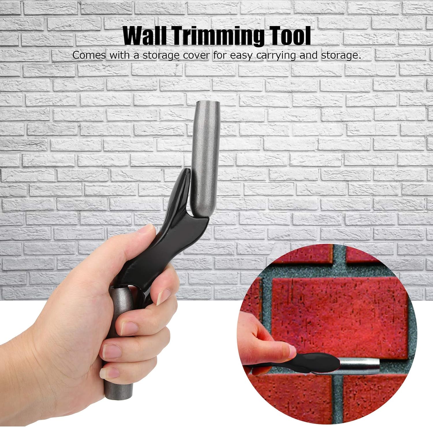 Garosa Brick Jointer, The Premier Line 1/2in 5/8in 3/4in 7/8in Brick Jointer, Handheld Builder Trimming Tool Wall Beauty Stitcher