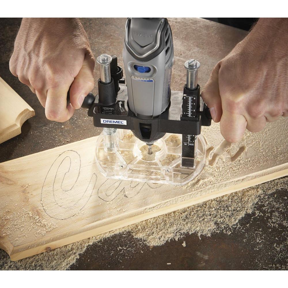 Dremel 335-01 Rotary Tool Plunge Router Attachment, Compact