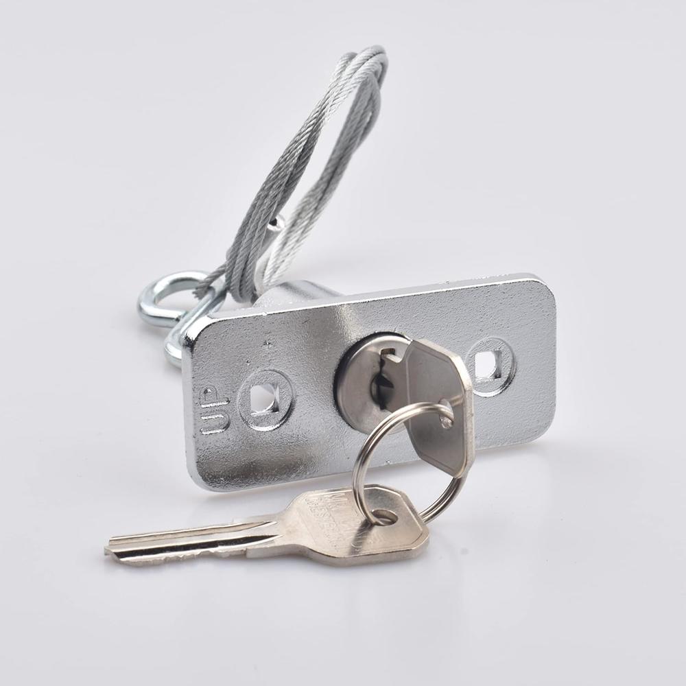 EML-Q1 EWONICE Quick Release Lock Kit, Universal Garage Door Opener Part Emergency Release Key Switch