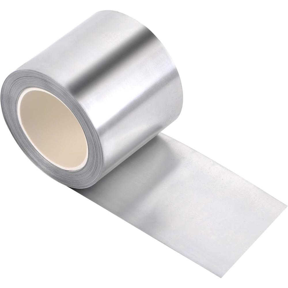 LOSTRONAUT Zinc Metal Strip for Roof and Garden - 55 Feet x 2.5 Inches - Prevents Roofing Stains