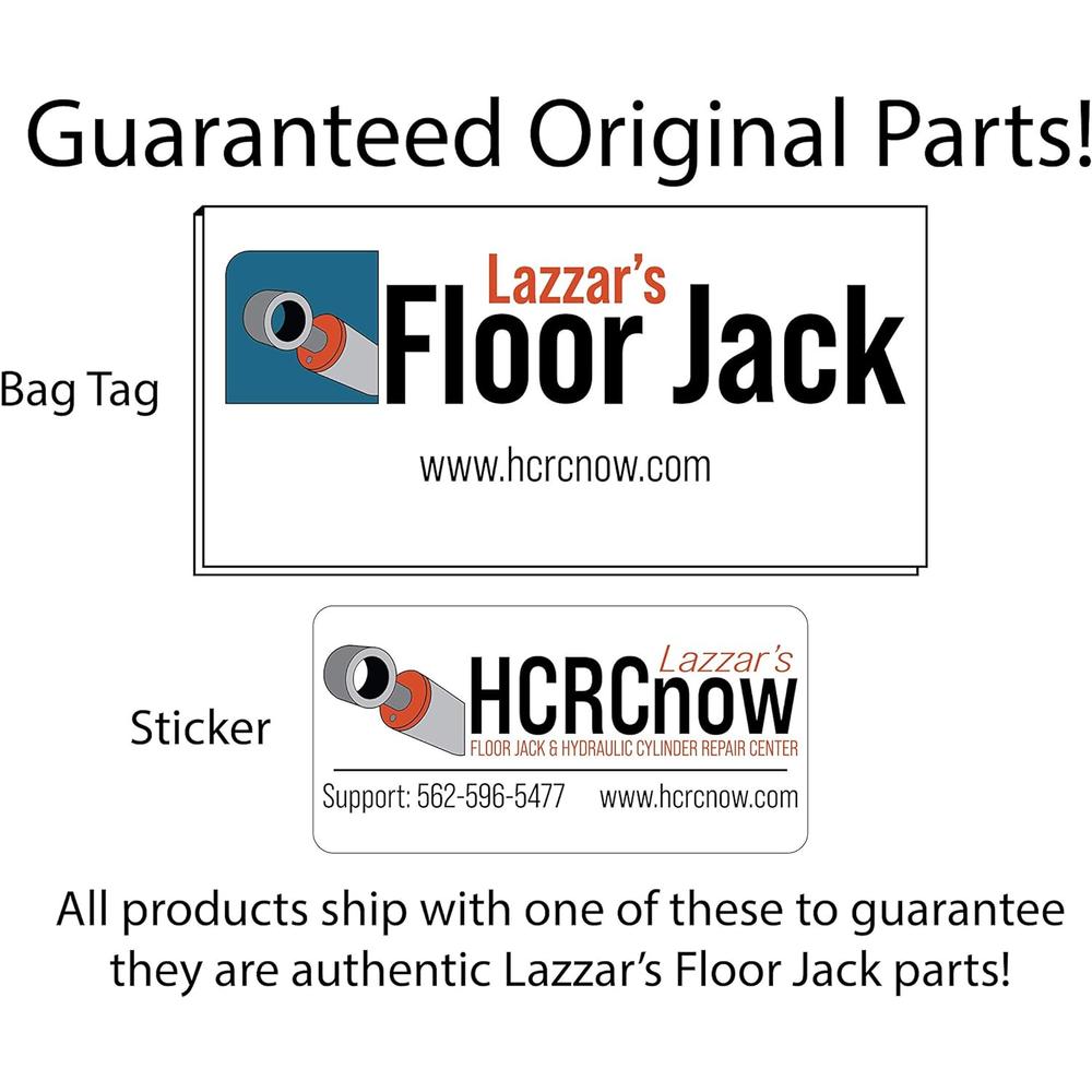 Lazzar's Floor Jack 328.12040 Sears Craftsman Floor Jack Seal Kit, 2 Ton, Seal Replacement Kit, Quality Replacement Parts for Repairs (Seal Kit Onl