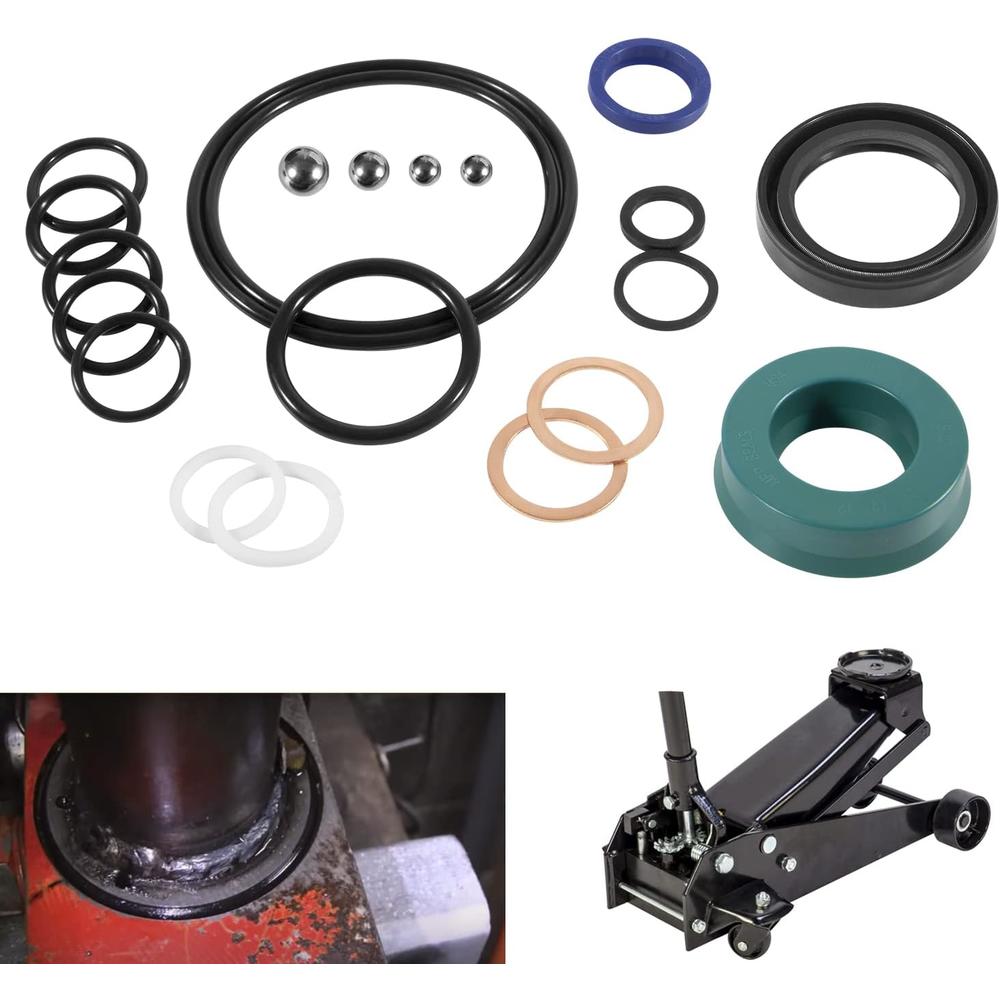 Sevencow LLC USA 328.12160 Seal Replacement Kit for 2 Ton - Floor Jack Model NO. 328.12160 Sears Craftsman Quality Replacement Parts for Repairs