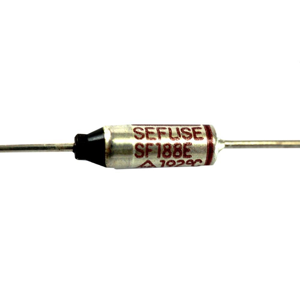 Generic Vigor_Source 5 pcs. SF188E NEC SEFUSE Microtemp Thermal Fuse Cutoff TF 192C 250V 10A (Rated Voltage: 110V / 220V) New SF188E