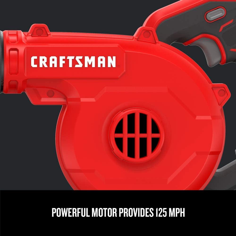 CRAFTSMAN V20* Cordless Blower, Tool Only (CMCBL0100B)