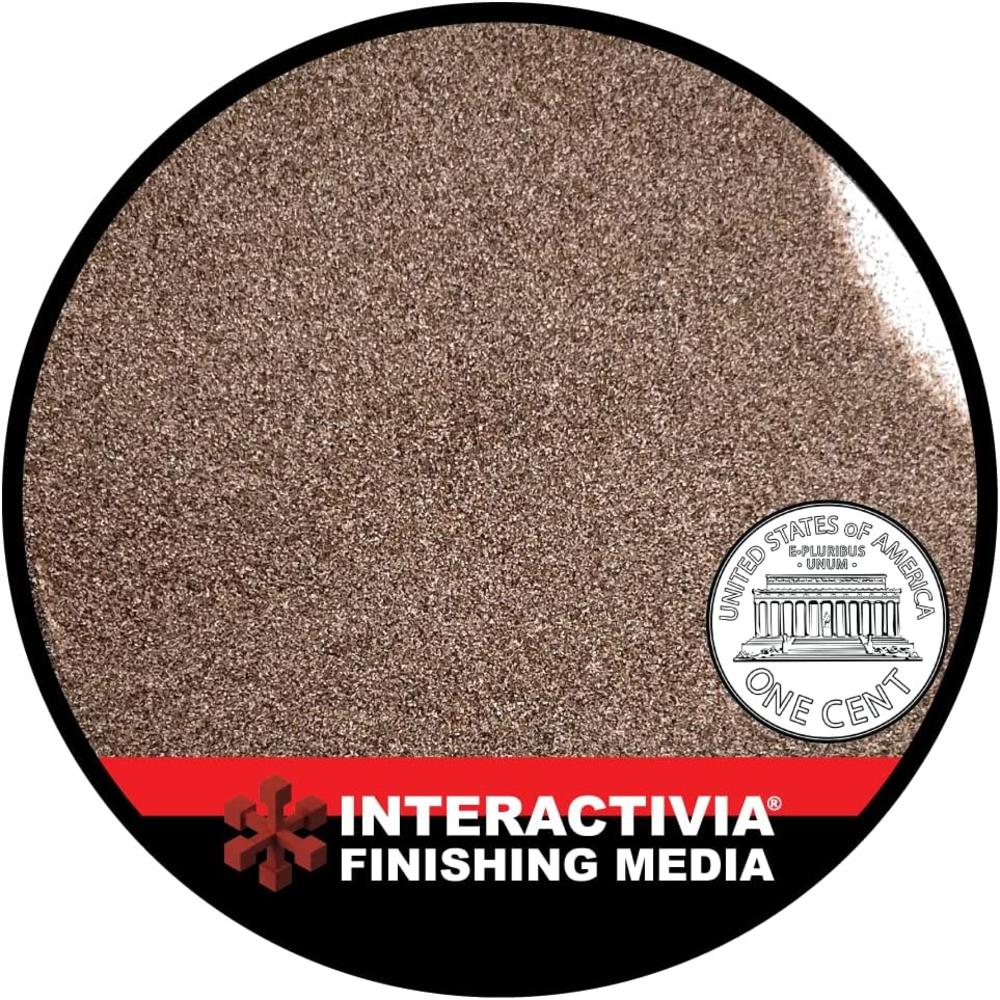 Interactivia #120 Aluminum Oxide - 8 LBS - Fine Sand Blasting Abrasive Media for Blasting Cabinet or Blasting Guns.