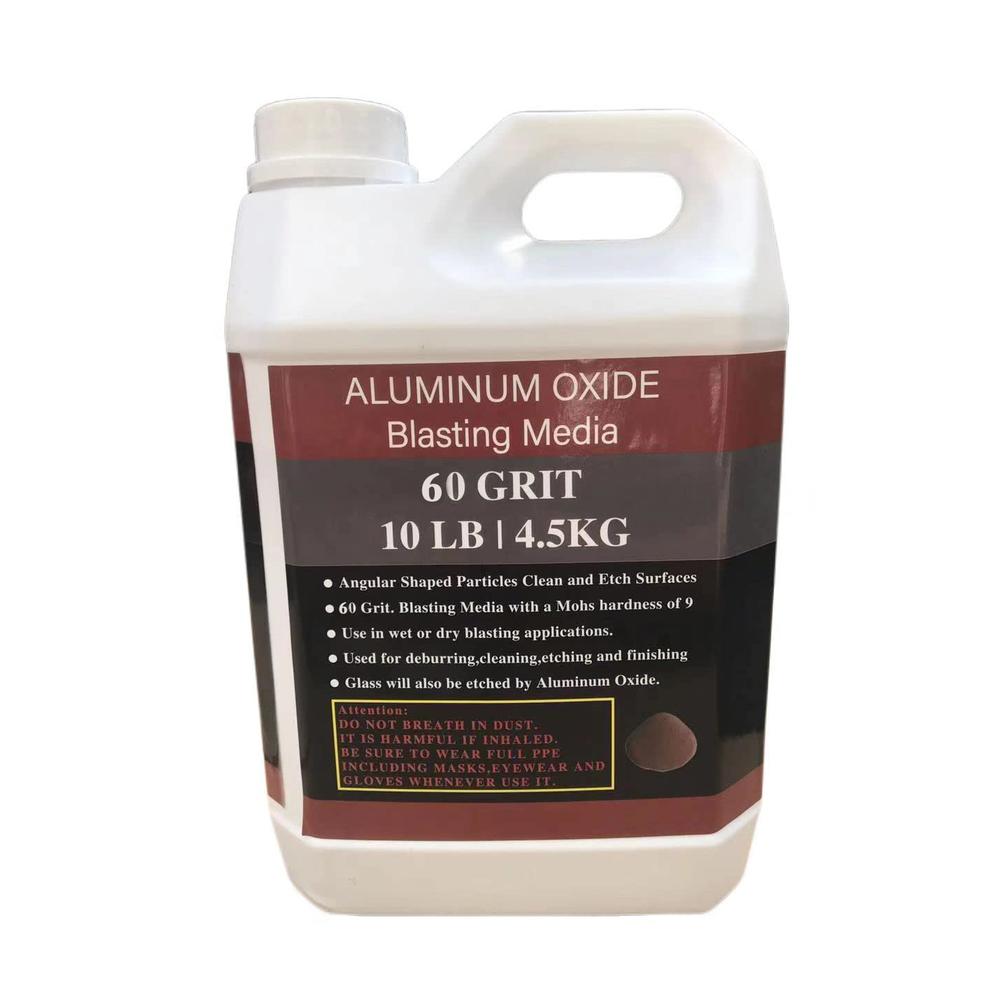 Generic Aluminum Oxide - 10 LBS - Medium to Fine Sand Blasting Abrasive Media for Blasting Cabinet or Blasting Guns. #60 GRIT