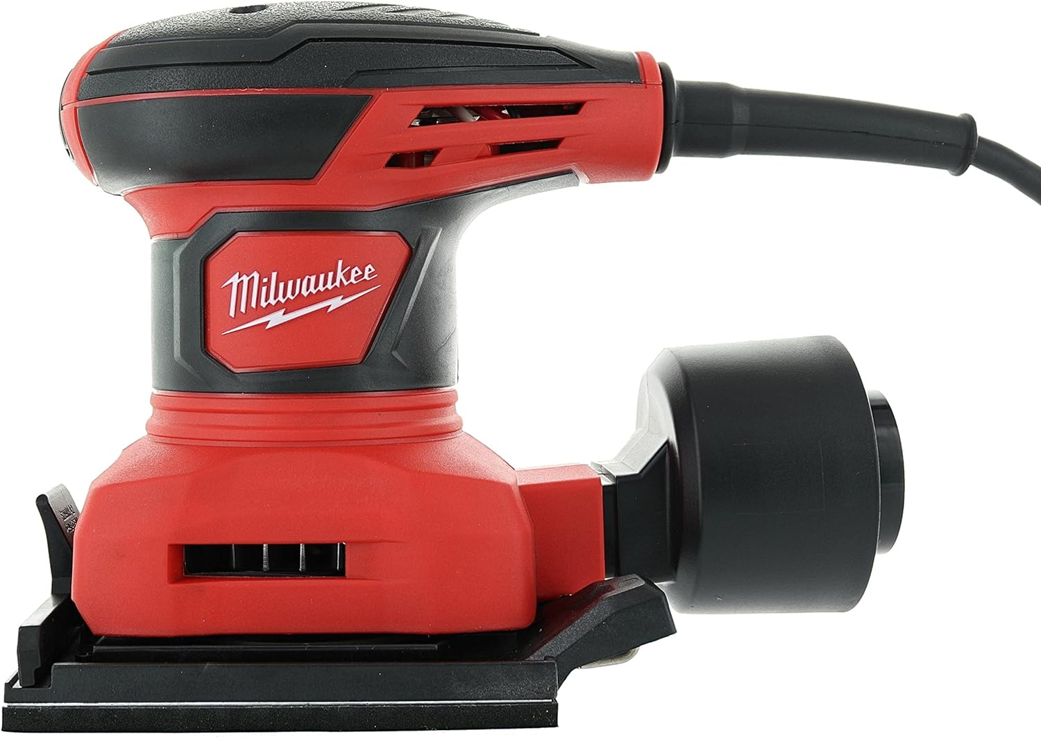 Milwaukee 6033-21 3 Amp 1/4 Sheet Orbital 14,000 OBM Compact Palm Sander with Dust Canister (2 Sheets of Sandpaper Included)