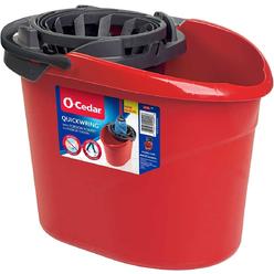O-Cedar Quick Wring Bucket 2.5 Gallon Bucket With Wringer, 1 CT
