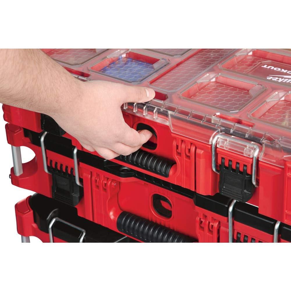 Milwaukee 48-22-8430 Packout, 10 Compartment, Small Parts Organizer