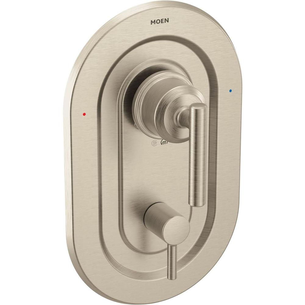 MOEN INCORPORATED Moen T2900BN Gibson Posi-Temp with Built-in 3-Function Transfer Valve Trim Kit, Multi-Function Shower Handle, Contemporary Show
