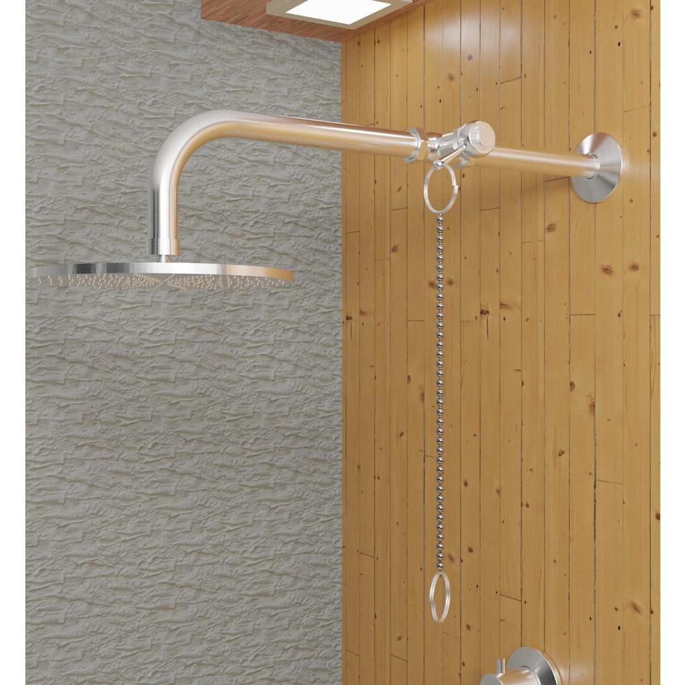 Raeflow Self Closing Shower Valve With Pull Chain Chrome Indoor Or raeflow-self-closing-shower-valve-with-pull-chain-chrome-indoor-or