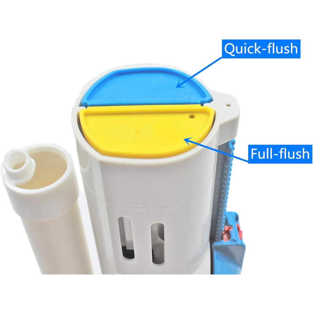 Teaayako Toilet Flush Valves 2-Inch Dual Flush Valve Replacement Kit for 2-Piece Toilet Tank Compatible with TOTO THU435 THU224 Flush Va