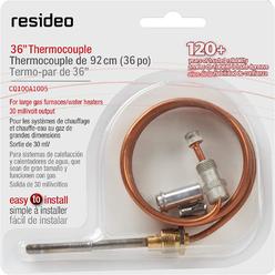Resideo CQ100A1005 Replacement Thermocouple for Gas Furnaces, Boilers and Water Heaters, 36-Inch