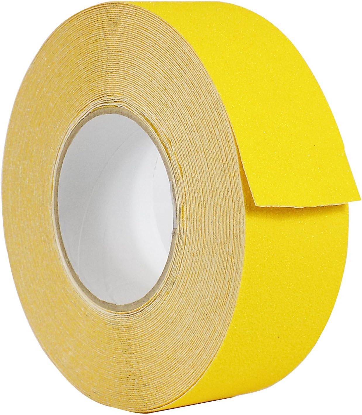Tape Providers WOD ASTC32 Heavy Duty Anti Slip Tape, Yellow - 2 inch x 60 ft. Non Skid Treads Weather Proof Indoor/Outdoor Traction Tape for N