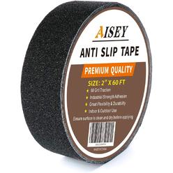 AMOXI Anti Slip Traction Tape Outdoor 2 in x 60 Foot, Non Slip Safety Tape for Steps, Grip Tape for Stairs, Tread Tape Use on Walkway