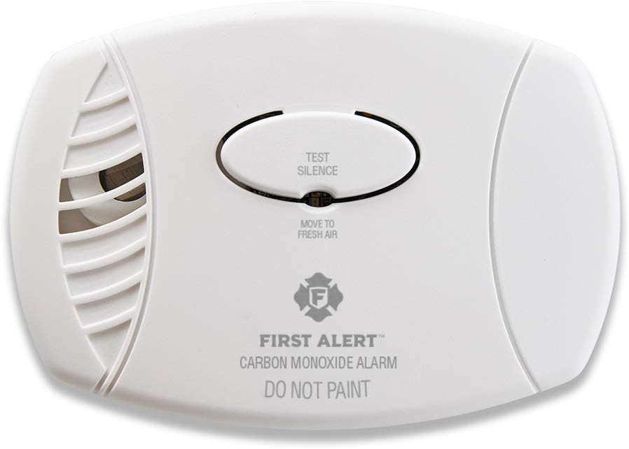 First Alert CO400FF Battery Powered Carbon Monoxide Alarm, Pack of 1, White
