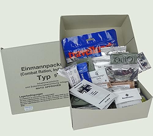 Germany Original German MRE Army Ration Meal Ready To Eat Emergency Food  Supplies Genuine
