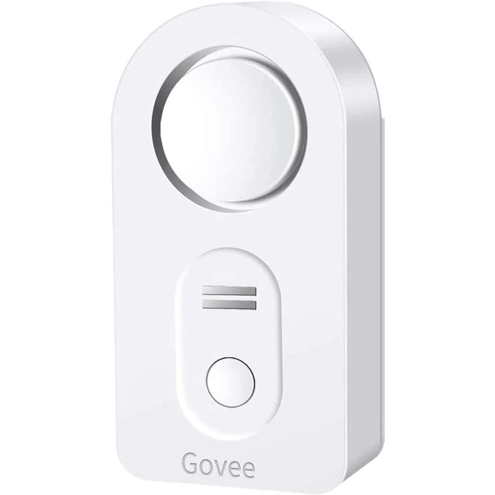 Govee Water Detectors 2 Pack, 100dB Adjustable Audio Alarm Sensor, Sensitive Leak and Drip Alert, for Kitchen Bathroom Basement (Batt