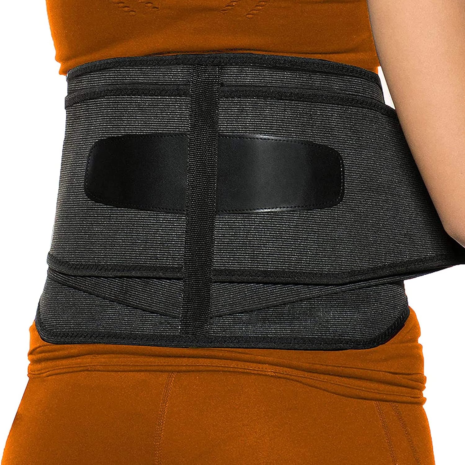 Generic MODVEL Back Brace - Immediate Relief from Back Pain, Herniated Disc, Sciatica, Scoliosis | FSA or HSA eligible | Breathable Wai