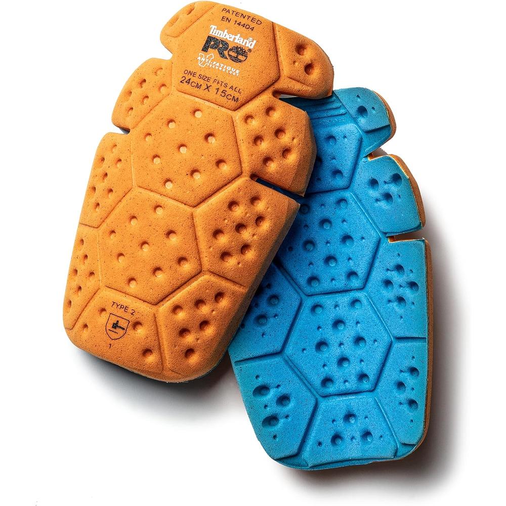 Timberland PRO PRO mens Anti-Fatigue Technology Knee Pad Inserts Winter Accessory Set, Orange, One Size US