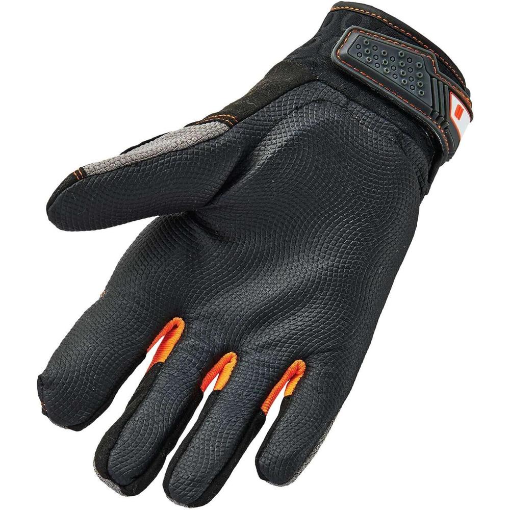 ERGODYNE ProFlex 9015F(x) Anti-Vibration Work Gloves, Certified, Large, Black