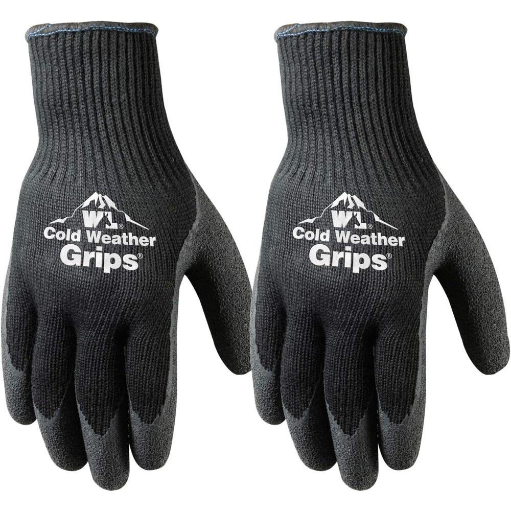 Wells Lamont Cold Weather Latex Grip Versatile Winter Work Gloves | Cut