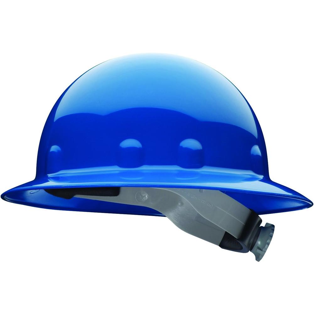 Honeywell Fibre-Metal Hard Hat E1RW71A000 Full Brim Ratchet Blue Supereight 8pt Hd Hardhat