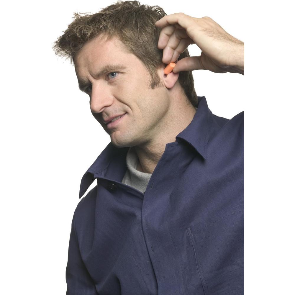 Generic 3M 1100 Foam Ear Plugs, 200-Pair , Orange