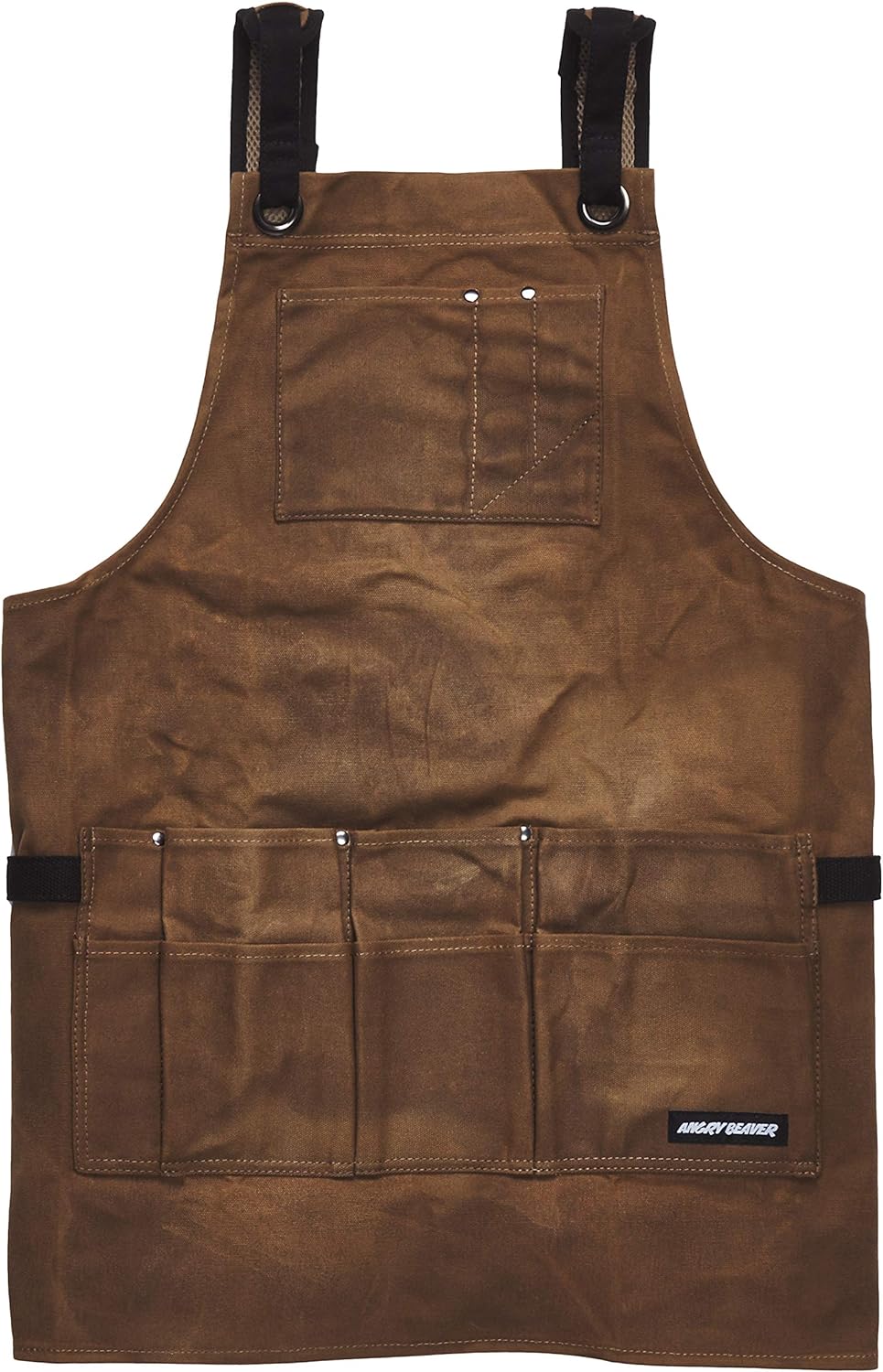 Angry Beaver Canvas Work Shop Apron