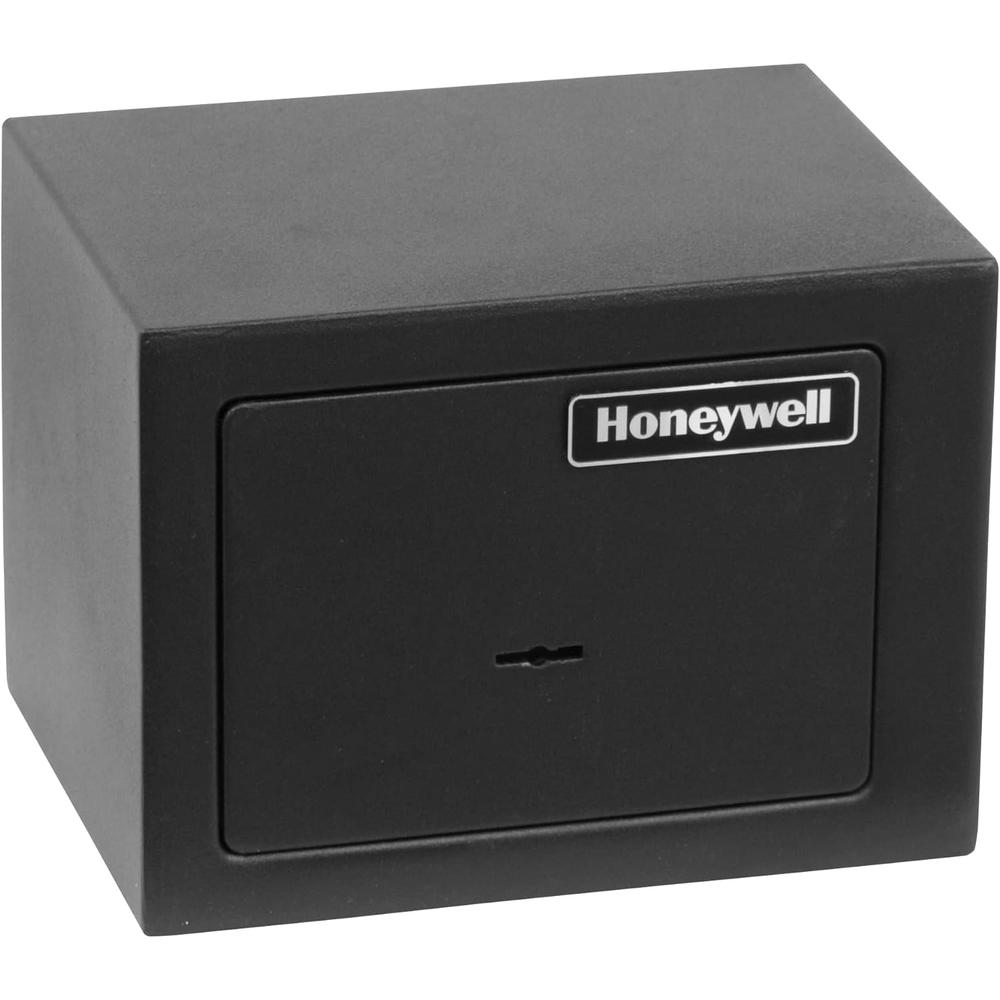 Honeywell 5002 Small Steel Security Safe with Key Lock, 0.19 Cu Ft