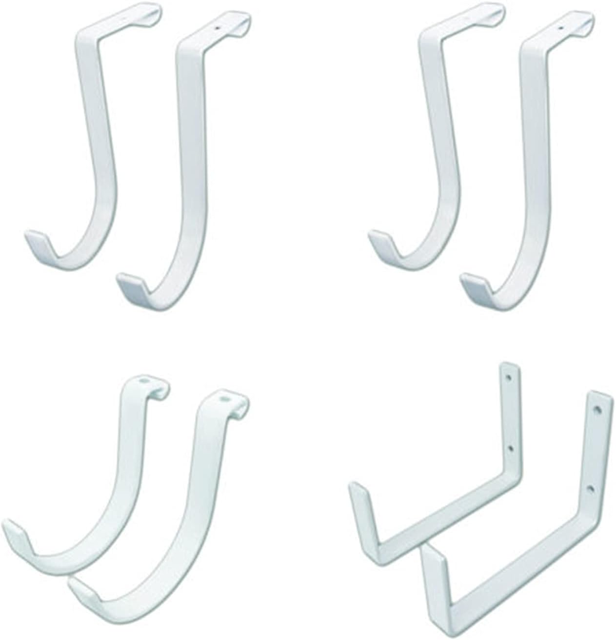 SafeRacks Accessory Hook Package - Standard, White