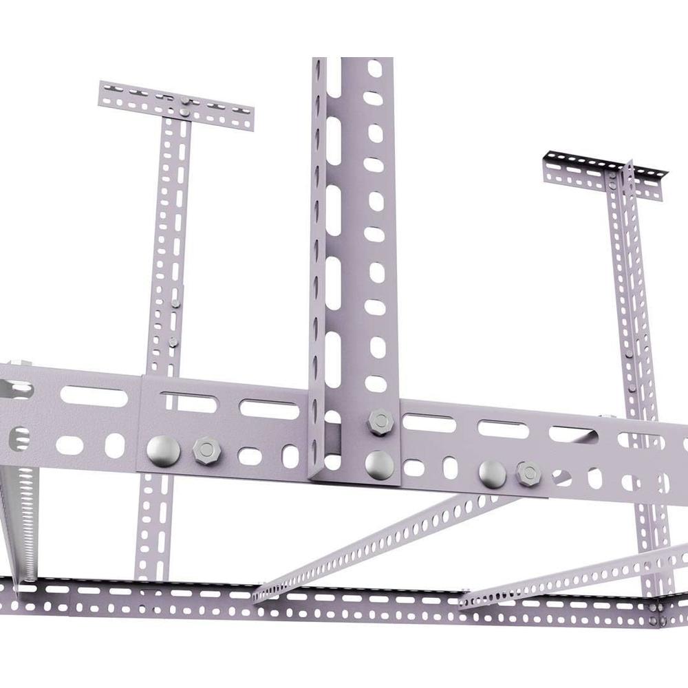 REDEO 4&#195;&#151;8 Adjustable Ceiling Rack for Garage Storage Mount Storage Heavy Duty (54"-96") Length x 48