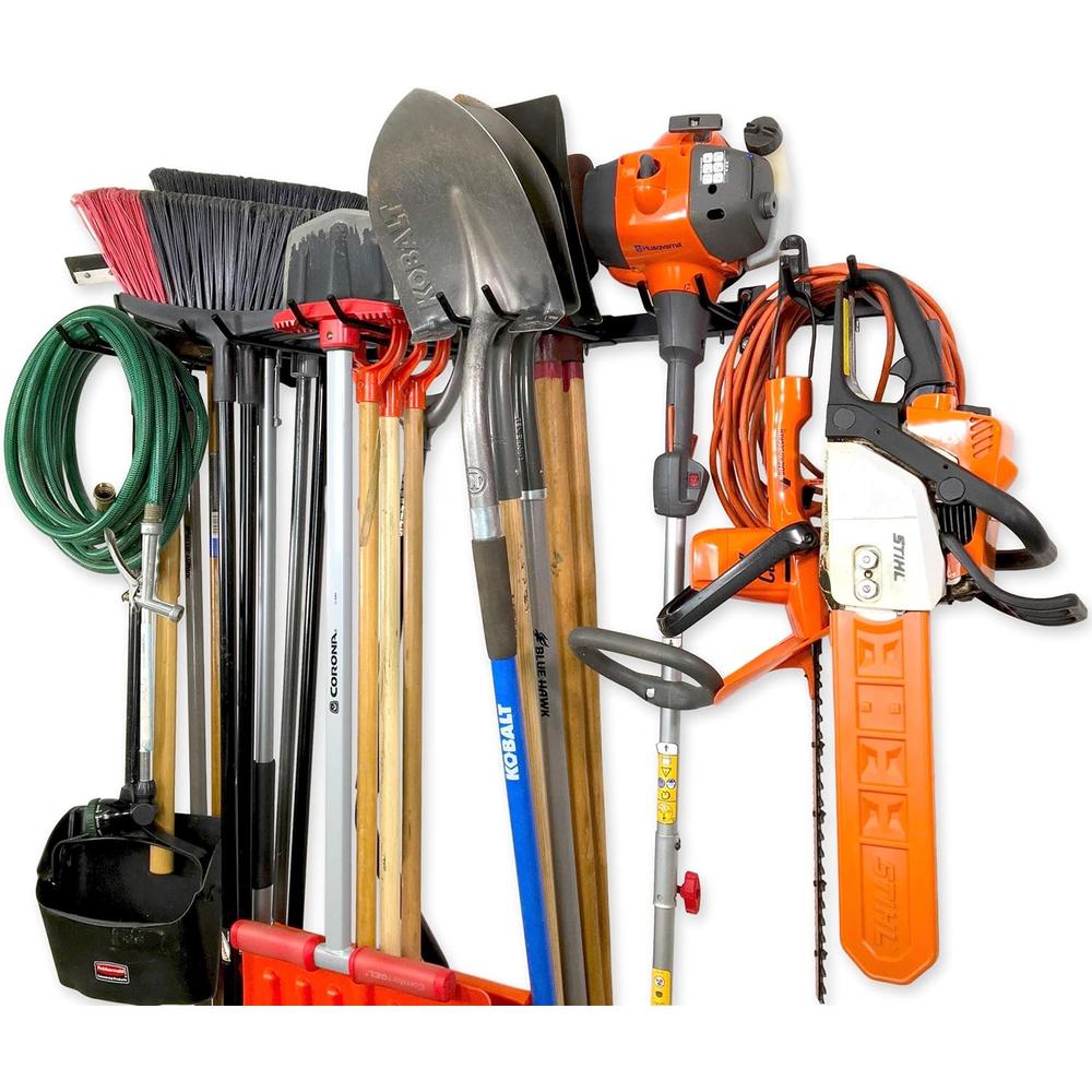 StoreYourBoard Tool Storage Rack, Max, Wall Mount Tools Home and Garage Organizer Storage System, Steel Gear Hanger