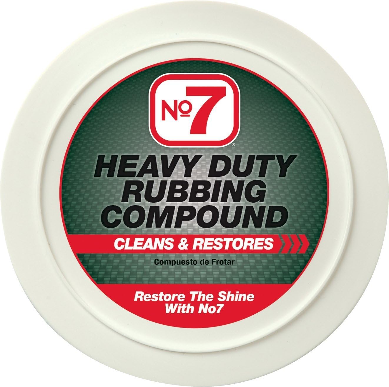 Generic No.7 Heavy Duty Rubbing Compound - 10 Fl Oz - Cleans and Restores - Removes Deep Scratches and Stains - Restores Shine to Dull