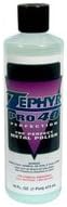 Zephyr Pro-40 The Perfect Metal Polish. For Chrome, Stainless Steel, Aluminum, Brass, Copper, Silver and Magnesium. 8 FL.OZ Made in U.