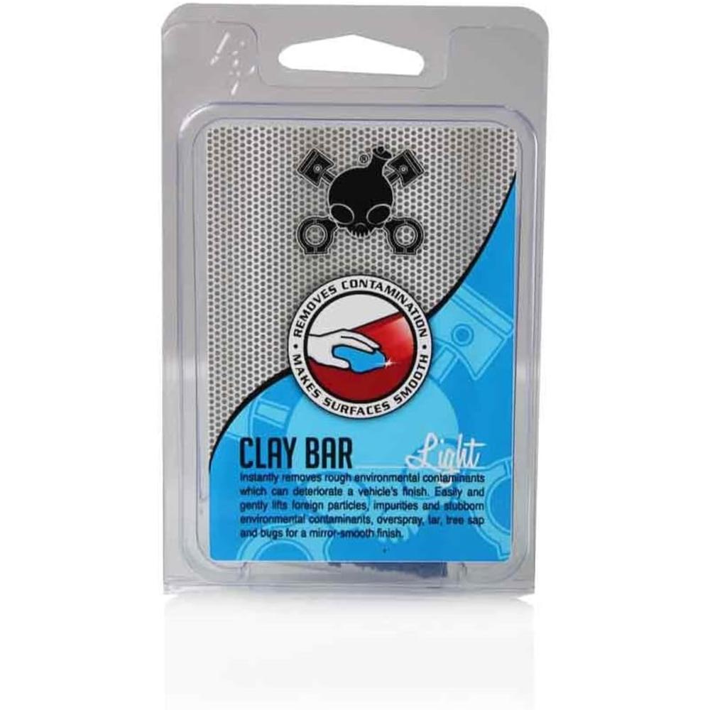 Chemical Guys CLY_109 Light Duty Clay Bar and Luber Synthetic Lubricant Kit (16 oz) (2 Items) , Blue