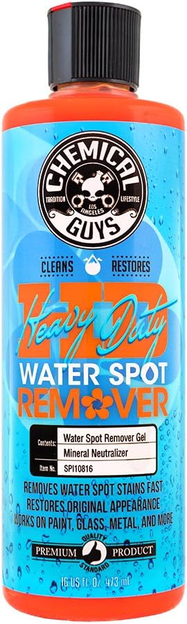 Chemical Guys SPI10816 Heavy Duty Water Spot Remover, Safe for Cars, Trucks, Motorcycles, RVs