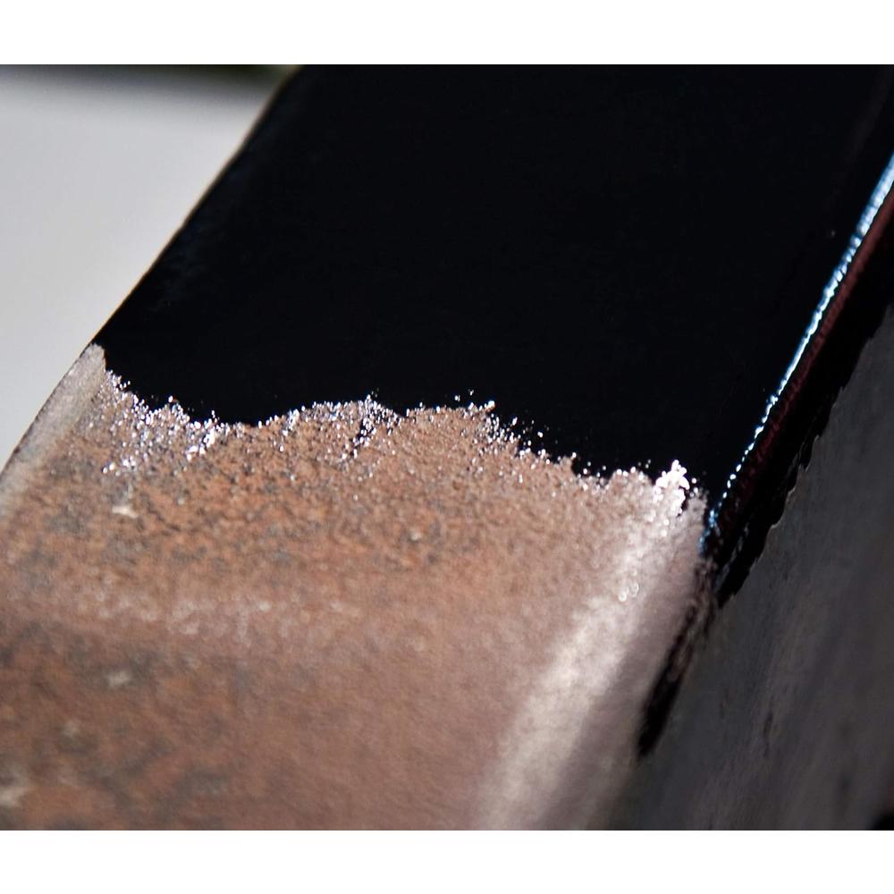 KBS Coatings 4401 Gloss Black RustSeal - 1 Quart, Covers 50 sq ft, Proven Rust Prevention