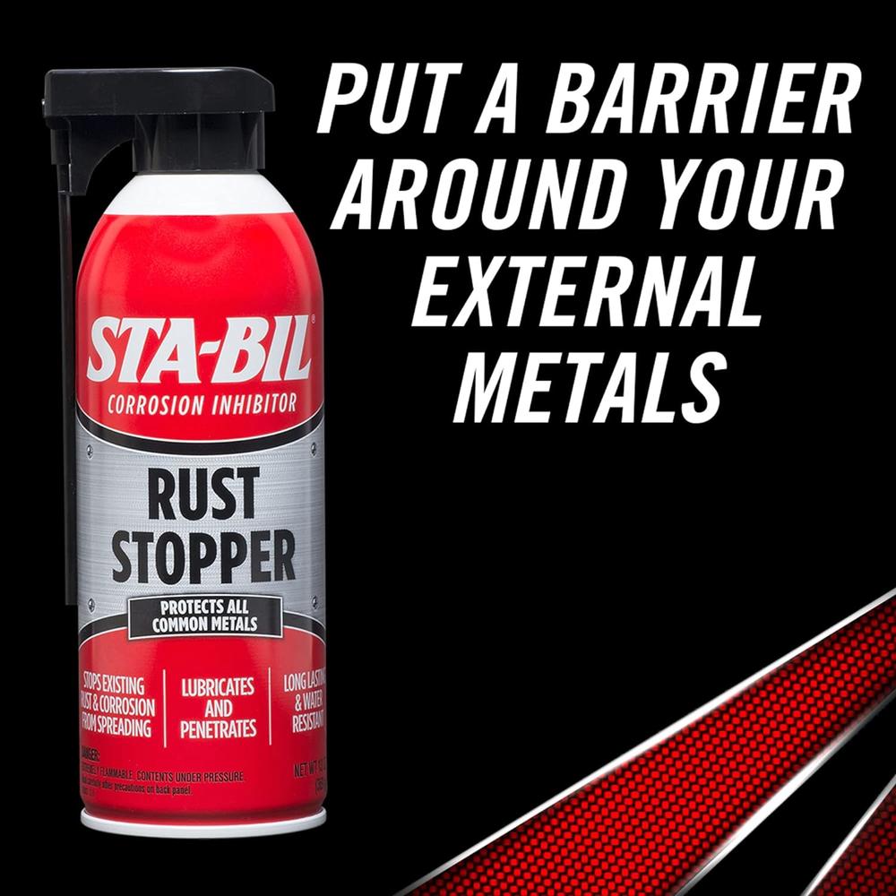Sta-Bil Rust Stopper - Stops Existing Rust and Corrosion, Long Lasting Protection, Prevents Future Rust and Corrosion From Forming, Wat