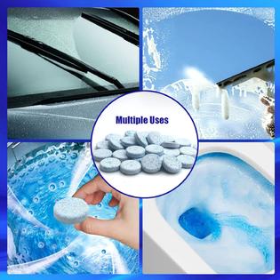 OSIFIT 50 Pcs Car Windshield Washer Fluid Tablets, Car Glass Solid