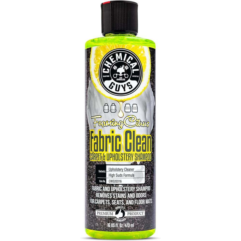 Chemical Guys CWS20316 Foaming Citrus Fabric Clean Carpet