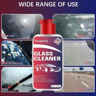 Generic Car Glass Cleaner with Sponge, Water Spot Remover for Cars, Glass  Cleaner for Auto and